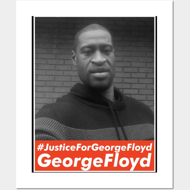 George Floyd, justice for George Floyd Wall Art by VanTees